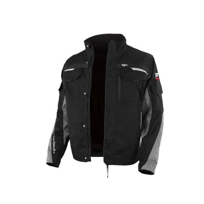 Bundjacke "IRON" schwarz/grau, Gr. M (46/48)