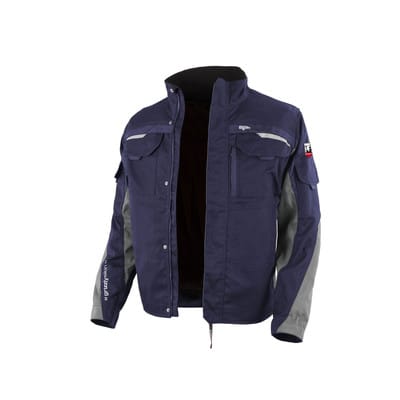 Bundjacke "IRON" marine/grau, Gr. 6XL (74/76)