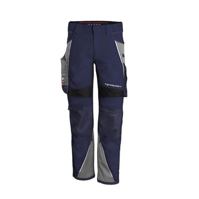 Bundhose "IRON" marine/grau, Gr. S48