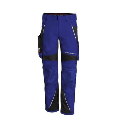 Bundhose "IRON" kornblau/schwarz, Gr. S52
