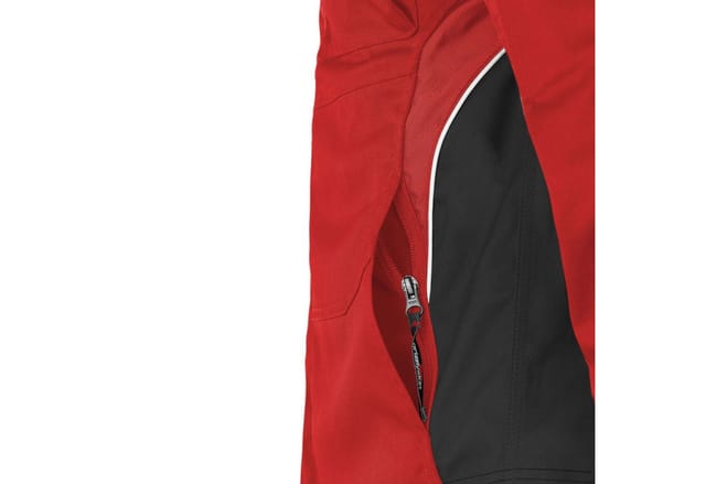 Bundjacke "IRON" rot/schwarz, Gr. L (50/52)