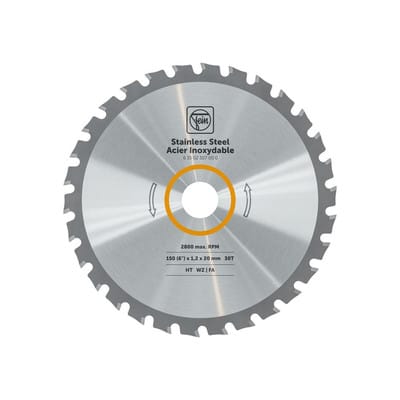 Handkreissägeblatt für Edelstahl 63502307000