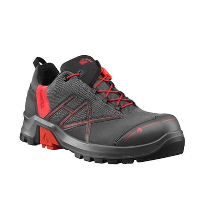CONNEXIS Safety+ GTX low grey-red, Größe UK 7.0 / EU 41
