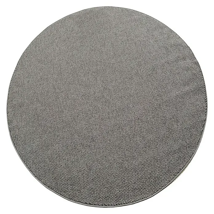 Flachgewebeteppich Helix 2200 (Silber, Durchmesser: 80 cm, 100 % Polyester)