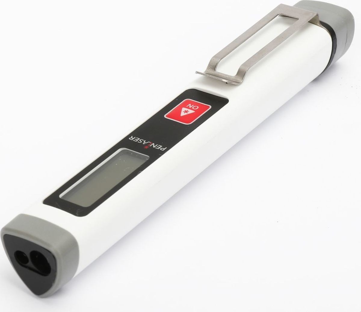 A-WARE: Ultra Mini Laser Entfernungsmesser in STIFTFORM inkl. Batterien