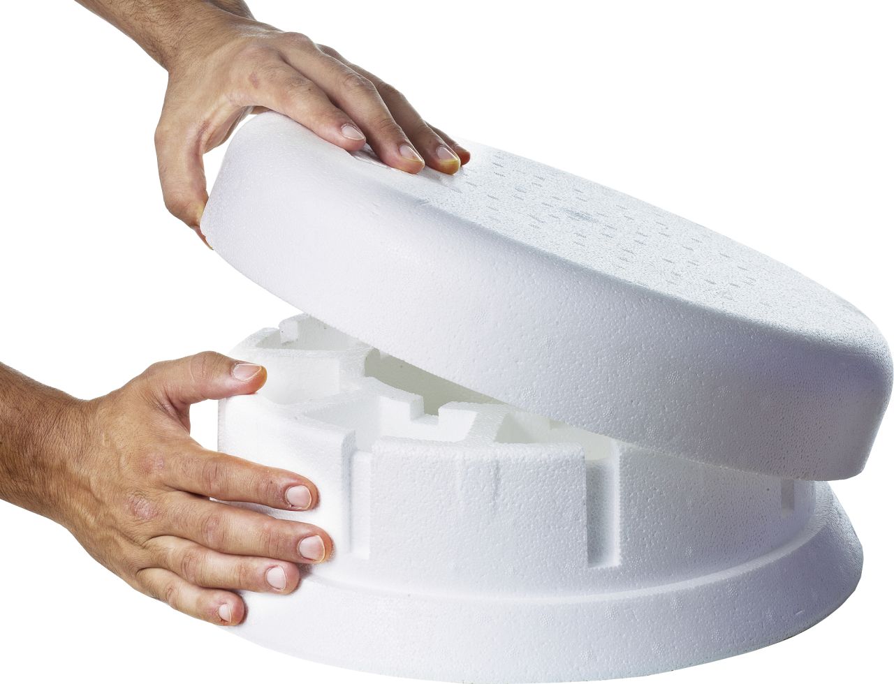 Heissner Eisfreihalter mit Senkkammer