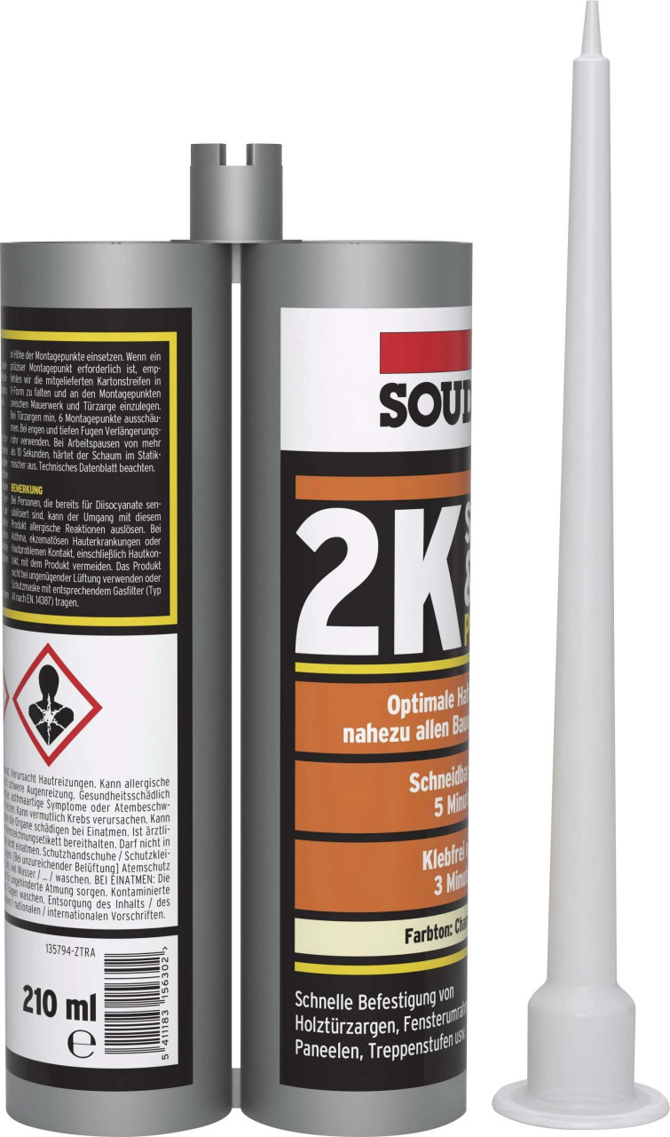 Soudal PU-Schaum 2K B2 210 ml