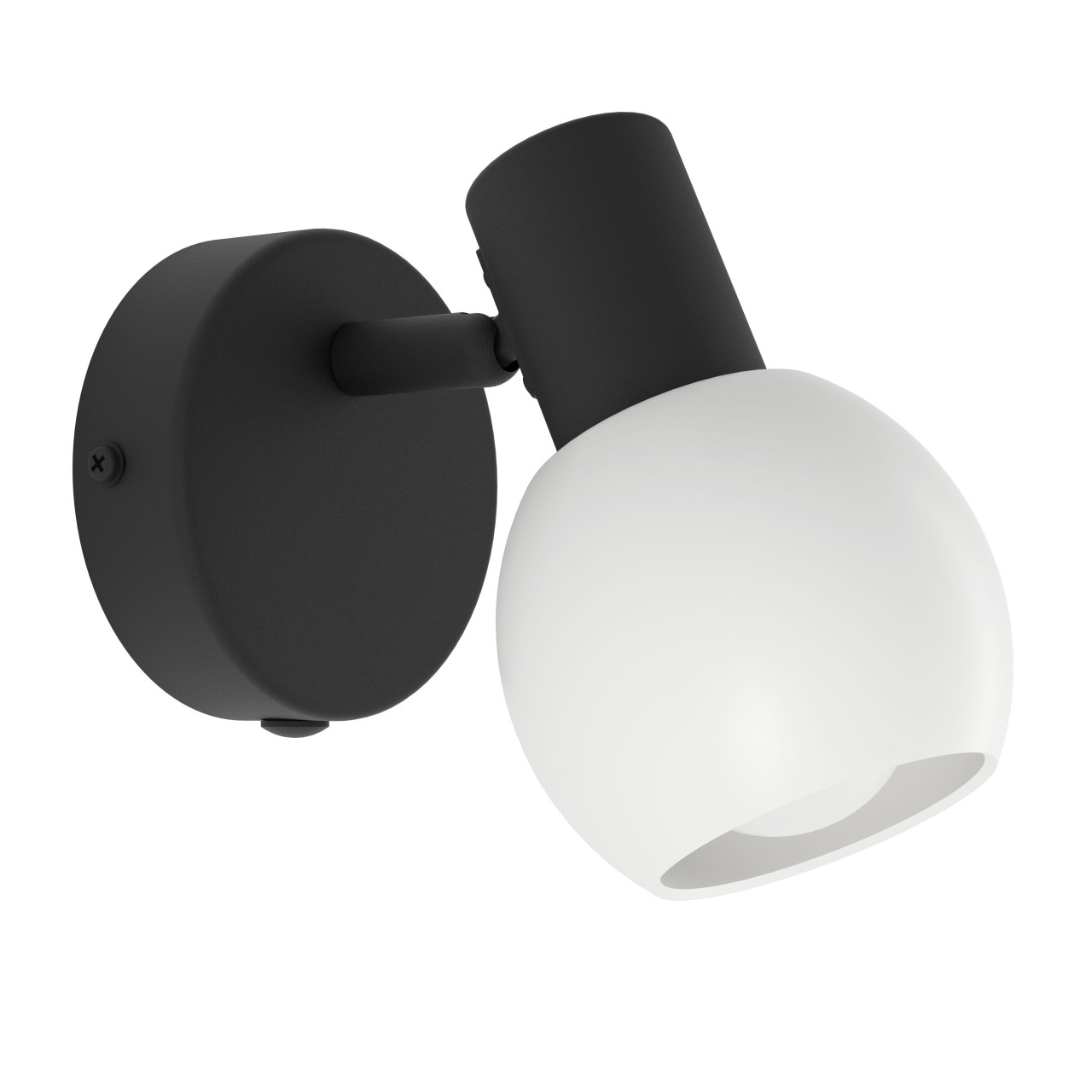 Eglo Wandspot Castellazo schwarz/opal 1er E14 Bild 2