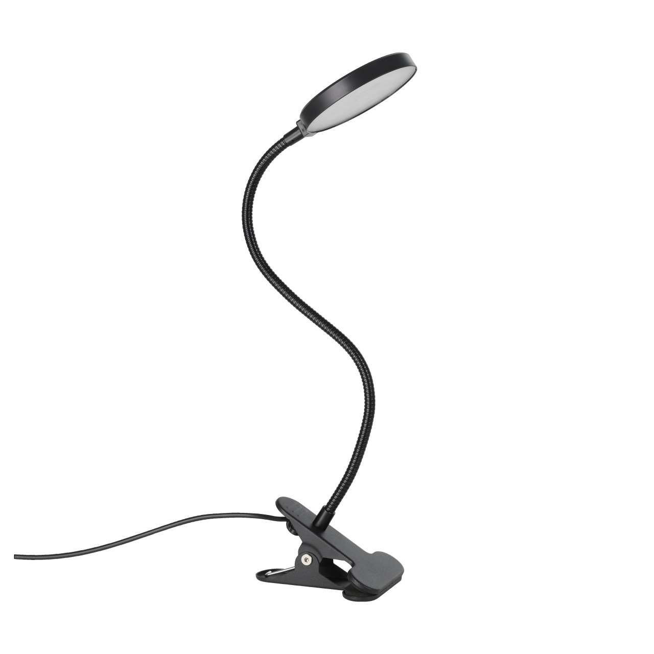 Eglo LED-Klemmleuchte Casetto 3,8 W schwarz warmweiß Bild 2