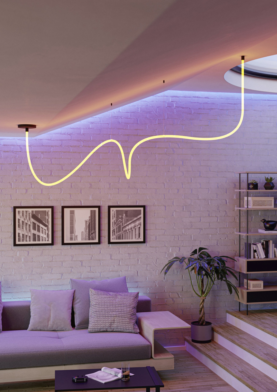 Eglo LED-Lichtschlauch Glow 3 m neutralweiß Bild 5