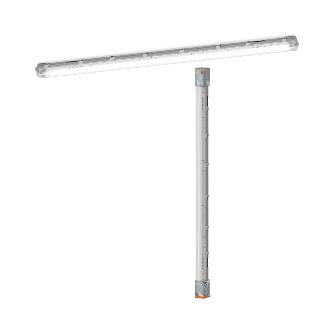 Osram Feuchtraumleuchte Submarine Pro Adv 27 W grau kaltweiß mit Bewegungssensor