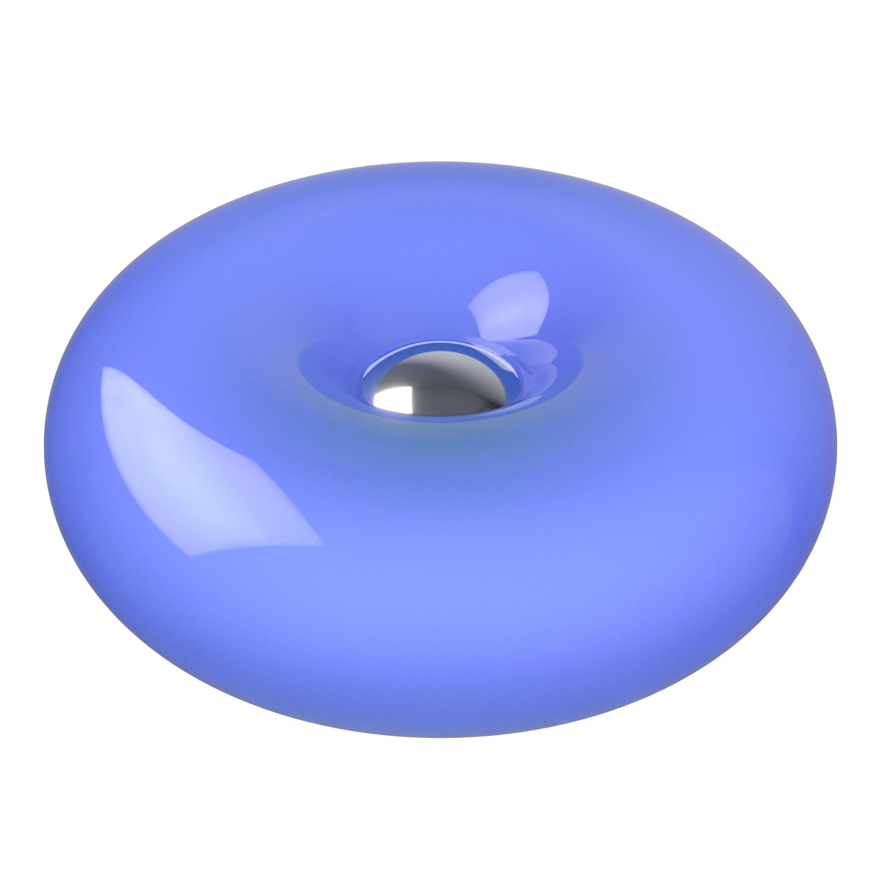 Eglo LED-Tischleuchte Basile Ø 30 x 10,8 cm warmweiß blau