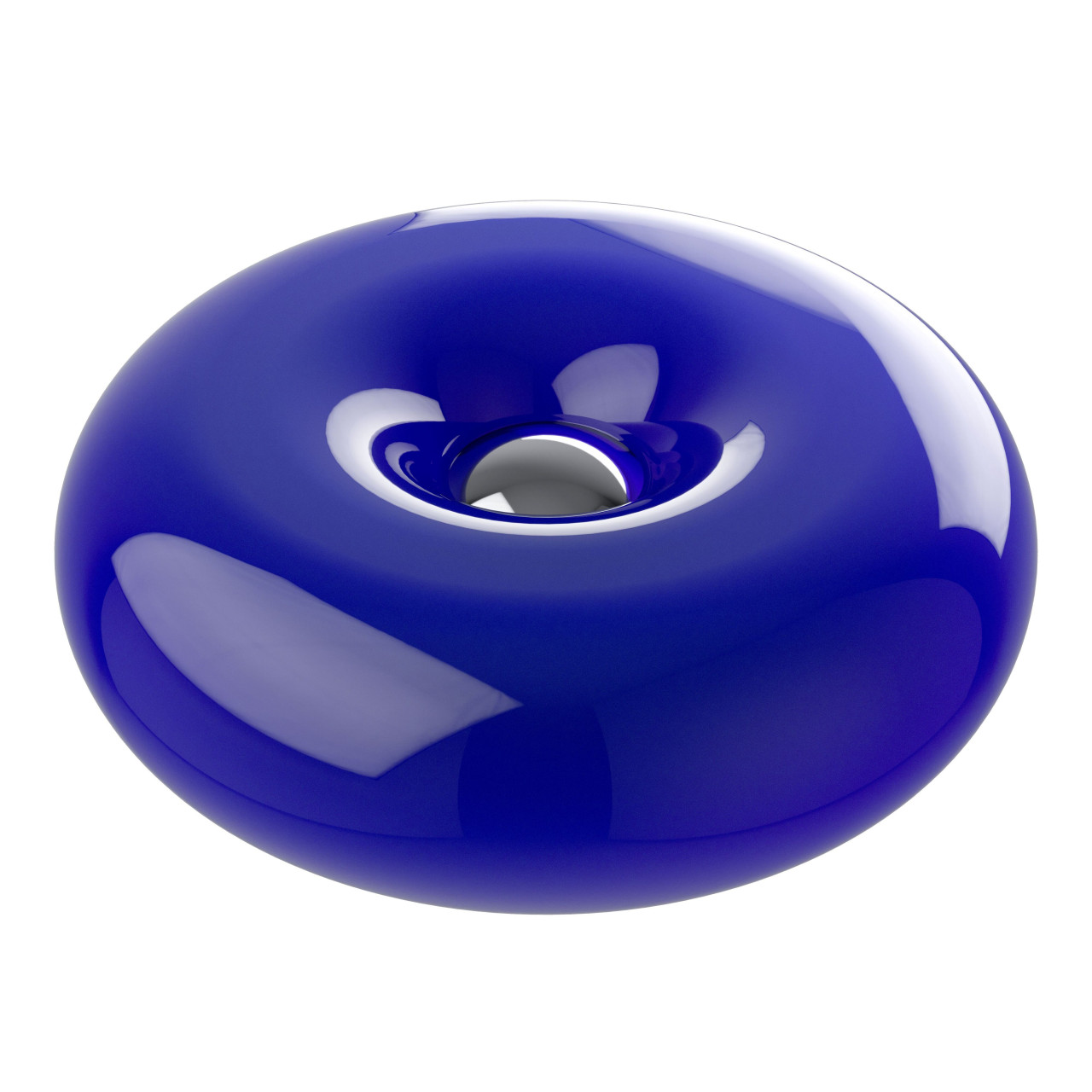 Eglo LED-Tischleuchte Basile Ø 30 x 10,8 cm warmweiß blau Bild 2