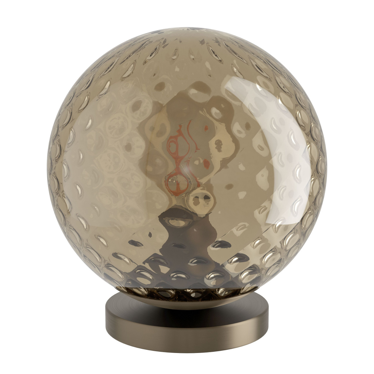Eglo Tischleuchte Rondo 2 E27 Ø 20 cm bronze/braun