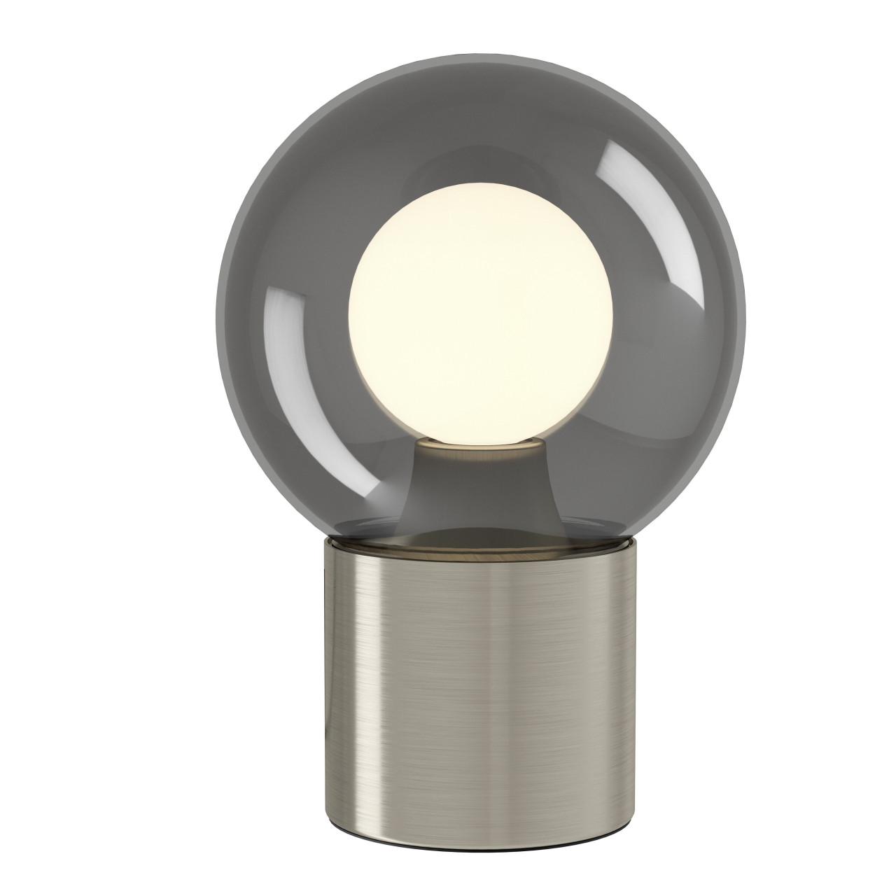 Eglo Tischleuchte Bravino E14 Ø 12 x 17,5 cm nickel/chrom