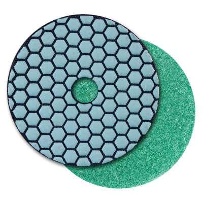 DiaProfi-Polierpad Ø100mm, Körnung 800, Klettaufnahme