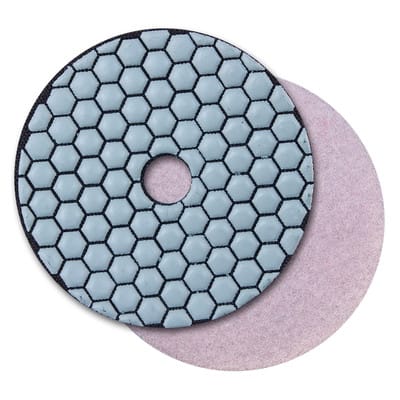 DiaProfi-Polierpad Ø100mm, Körnung 3000, Klettaufnahme
