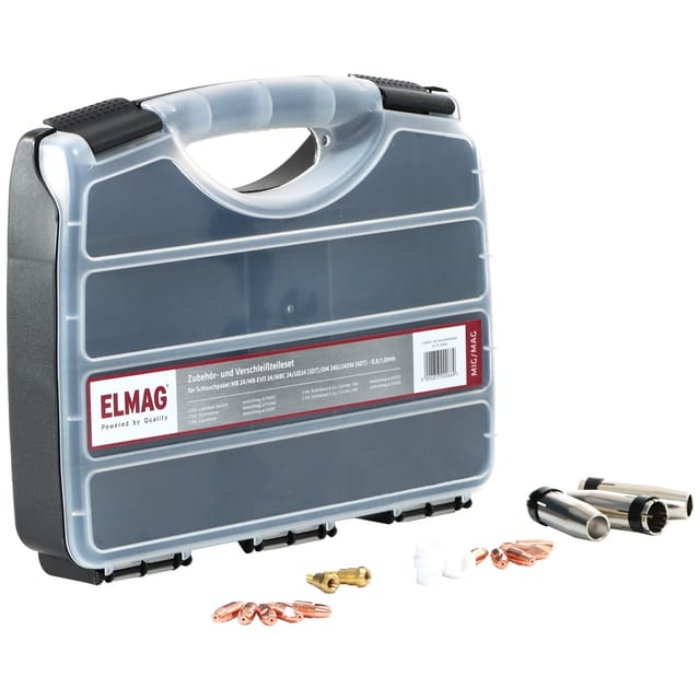Zubehör- und Verschleißteileset MB 24/MBC24/UD24 (3DT)/DM240/DM240W (4DT)/0,8/1,0mm