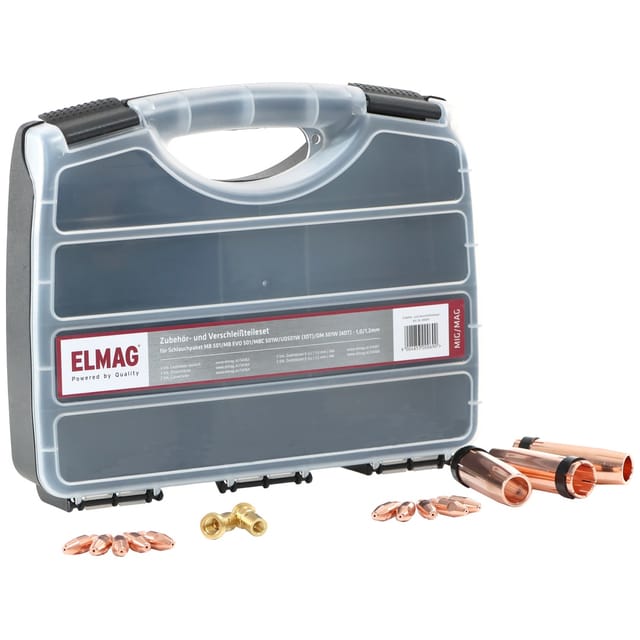 Zubehör- und Verschleißteileset MB 501/MBC501W/UD501W (3DT)/DM501W (4DT)/1,0/1,2mm
