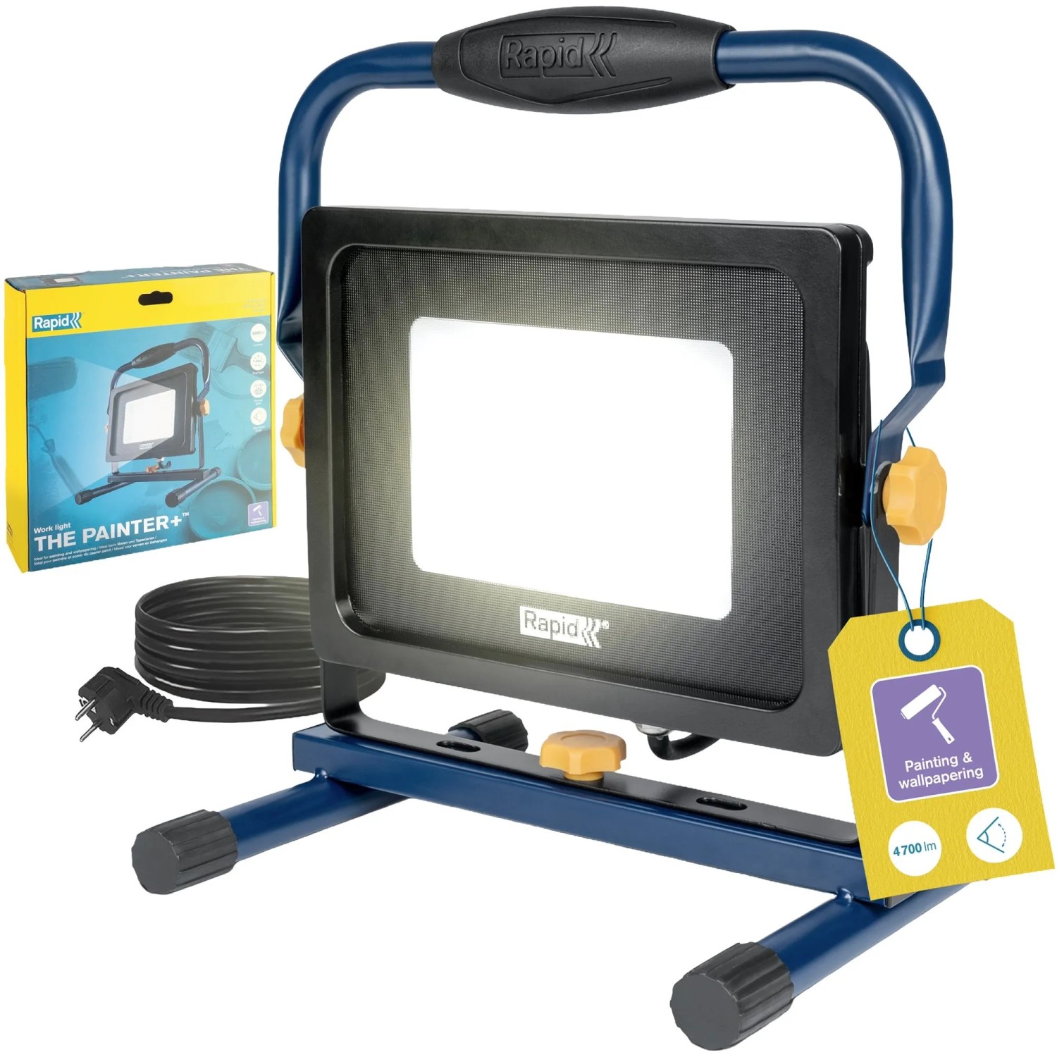 Rapid LED-Arbeitsleuchte The Painter+ 5.000,m 6.000 K IP65