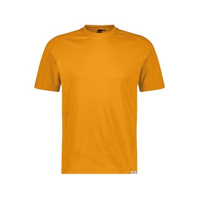 Fuji T-Shirt mit Rundhalsausschnitt, sonnenblumengelb, Größe 2XL
