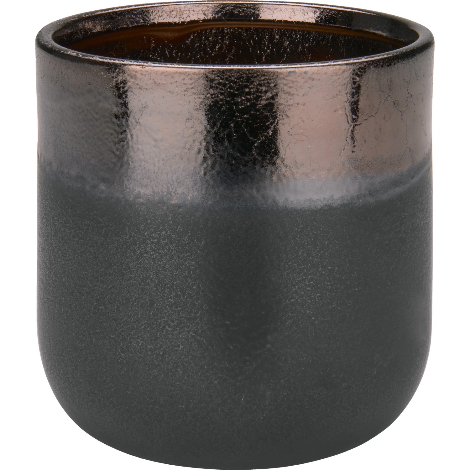 Pflanztopf Dark Wonder Ø 14,5 cm Schwarz Porzellan