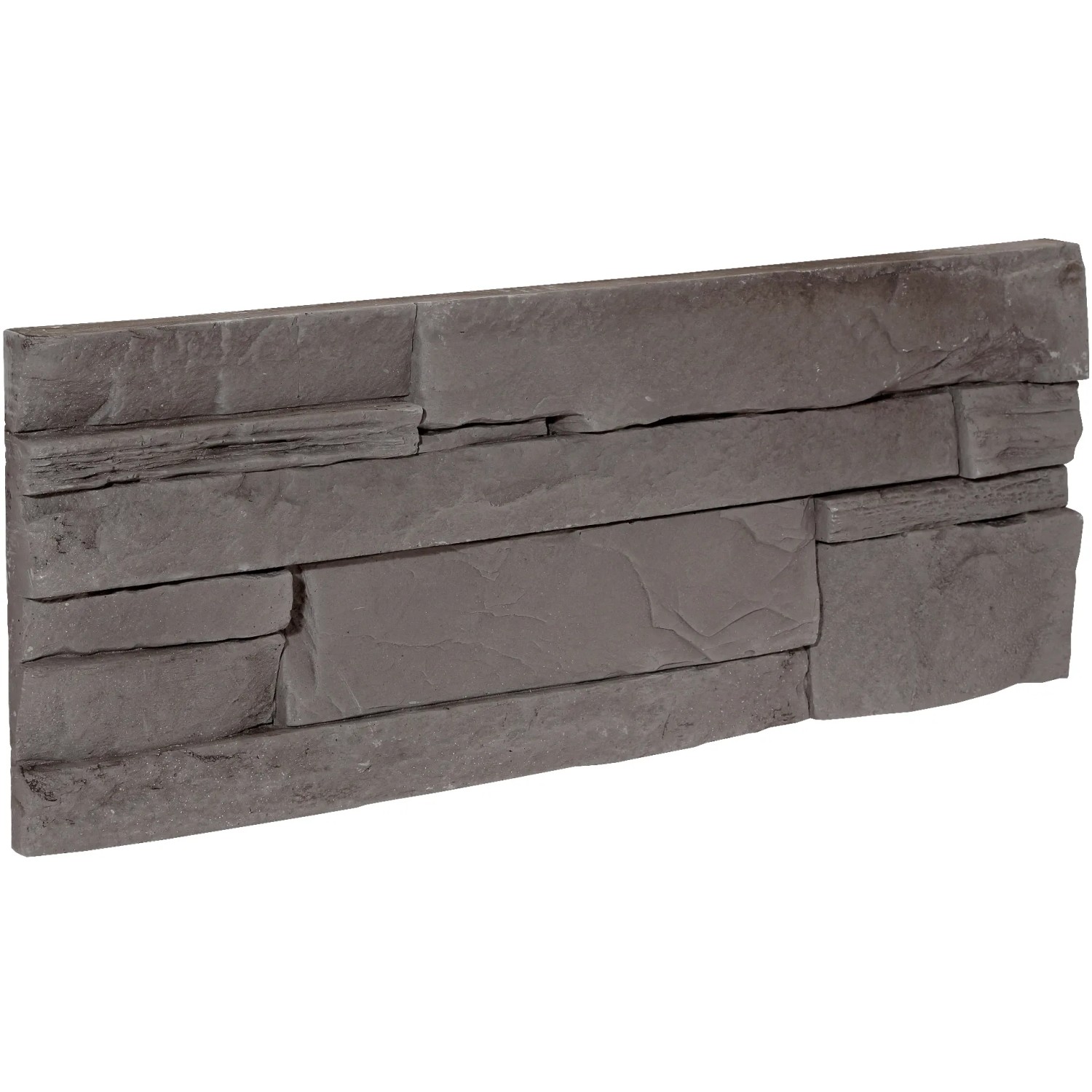 Stegu Verblender Creta Gips Anthrazit 20 cm x 50 cm