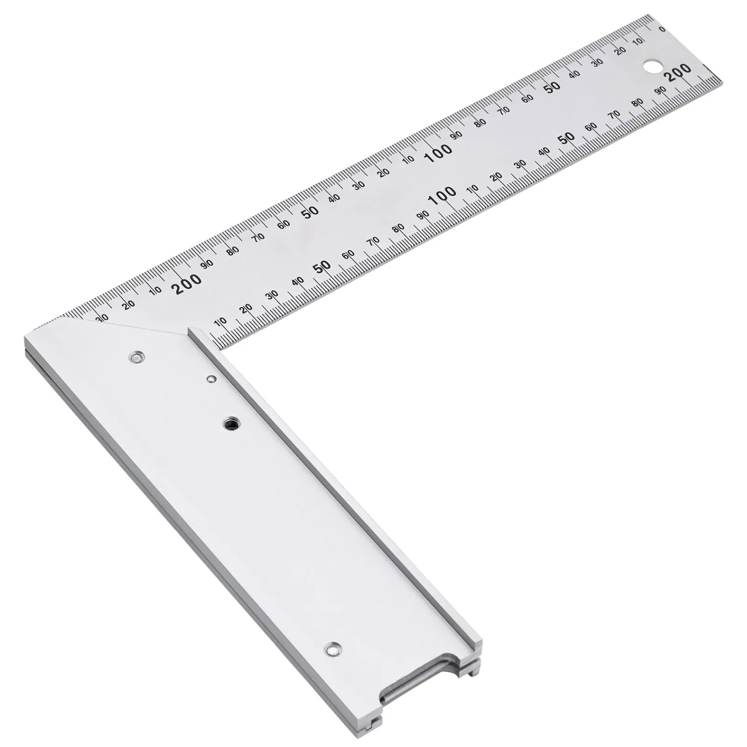 LUX-TOOLS Winkel mit Zunge 250 mm Comfort