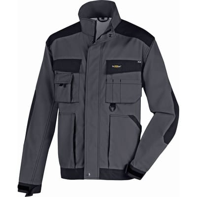 Bundjacke ANTIGUA 4167, grau/schwarz, Größe XL