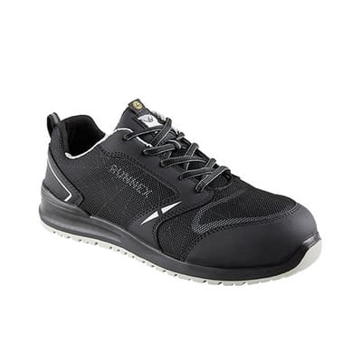 Sicherheitshalbschuhe SportStar 5115, S1PS ESD, schwarz/grau, Größe 39