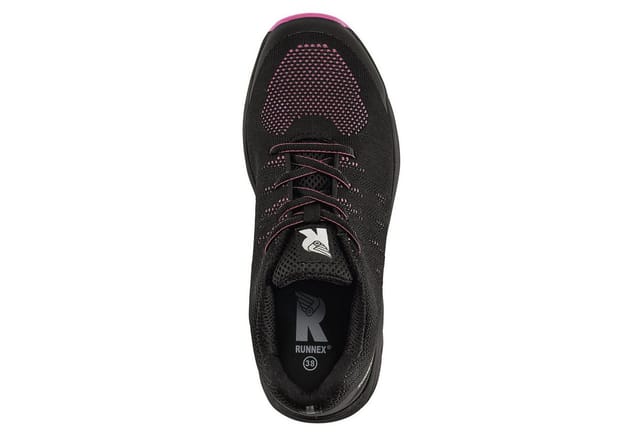 Sicherheitshalbschuhe GirlStar 5180, S1P, schwarz/pink, Größe 39