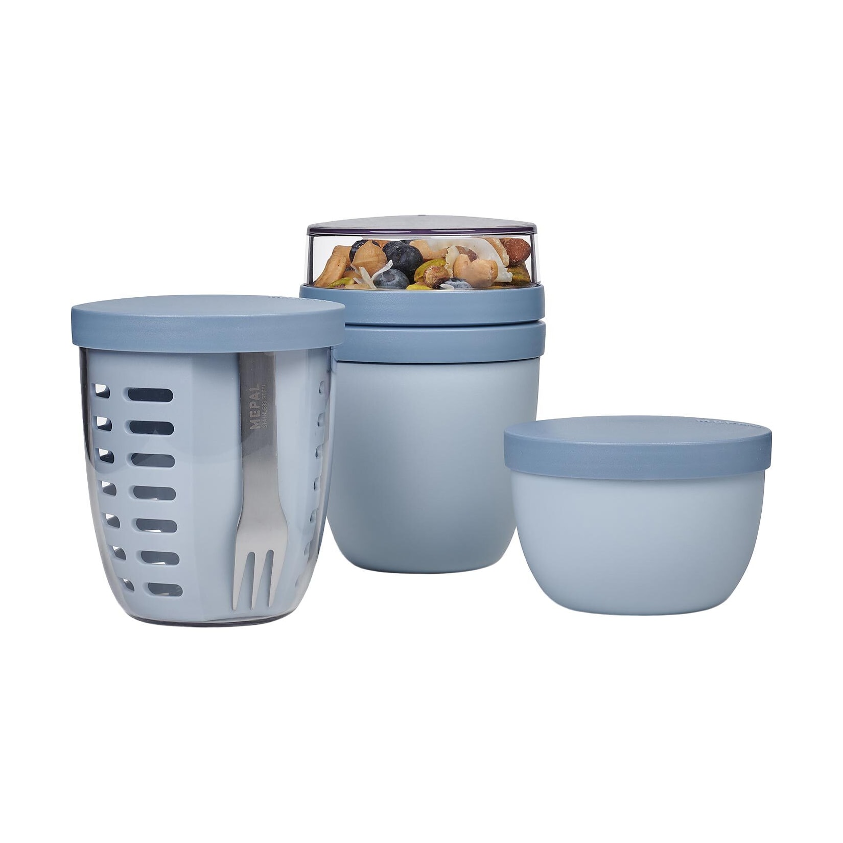 Mepal Lunchpot, Fruitpot und Snackpot Ellipse 3-tlg.