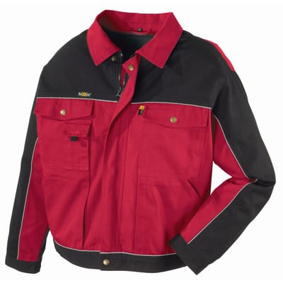 Bundjacke RIO 8313, rot/schwarz, Größe XXL