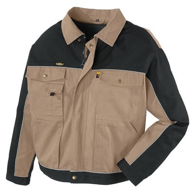 Bundjacke RIO 8310, khaki/schwarz, Größe M