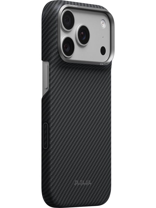 PITAKA Edge Case - Black/Grey Twill - iPhone 18 Pro/17 Pro