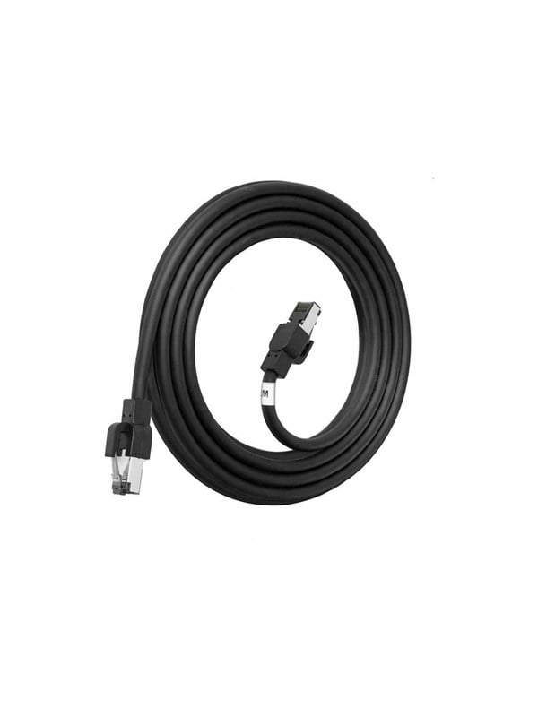Lanview patch cable - 20 m - black - Schwarz - 20m