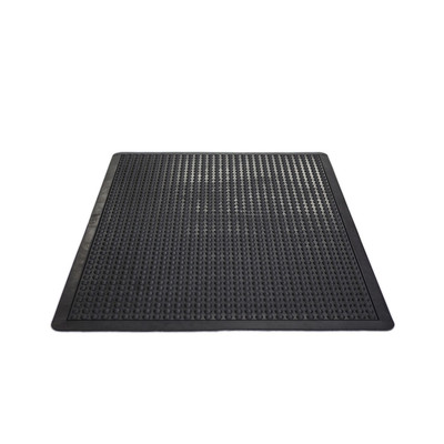 Arbeitsplatzmatte Yoga Dome NBR Einzelmatte 90x120cm, schwarz