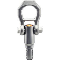 Gewindetragbolzen, selbstsichernd, für Zentrierbohrungen nach DIN 332 | d1=M12 / l1=19 mm / Rostfreier Stahl | 22352.3012 Bild 2