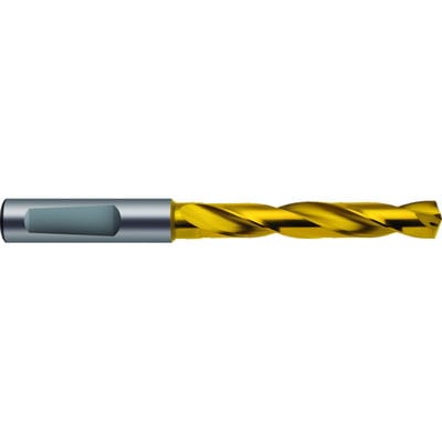 Ratiobohrer 1182 DIN 6537L RT 100 F VHM TiN IK RH 140° 12mm