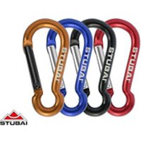 Attach Minikarabiner Fangkarabiner, blau/orange, 1,0 kN, Bergsport-Zubehör Bild 2