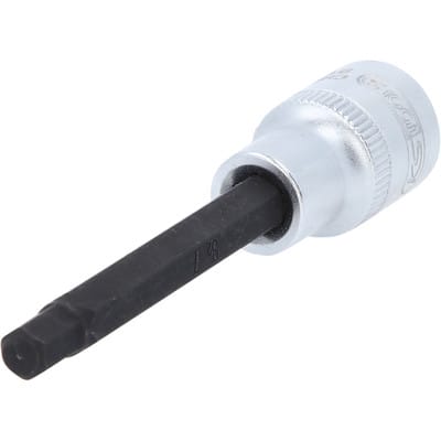 1/2" Bit-Stecknuss Innensechskant, mittel, 7 mm