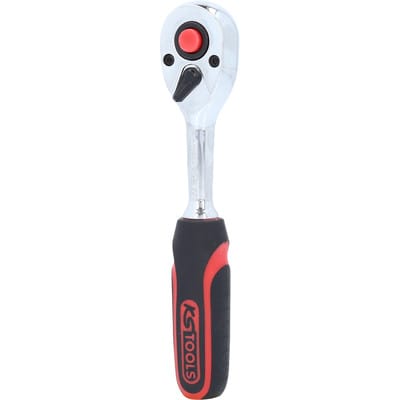 1/4" CHROMEplus Umschaltknarre, 72 Zahn, Kunststoffgriff 915.1490