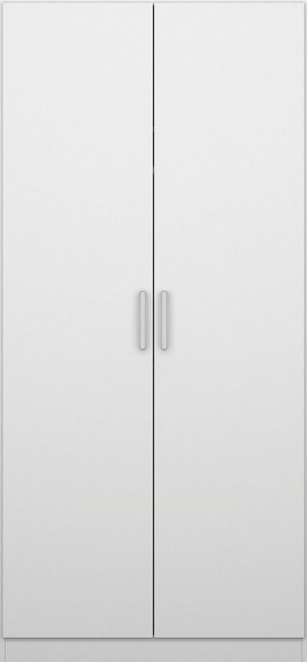 rauch Drehtürenschrank Kleiderschrank Schrank Garderobe Garderobenschrank HOMBURG in 2 Breiten mit moderner Hochglanzfront MADE IN GERMANY Bild 2
