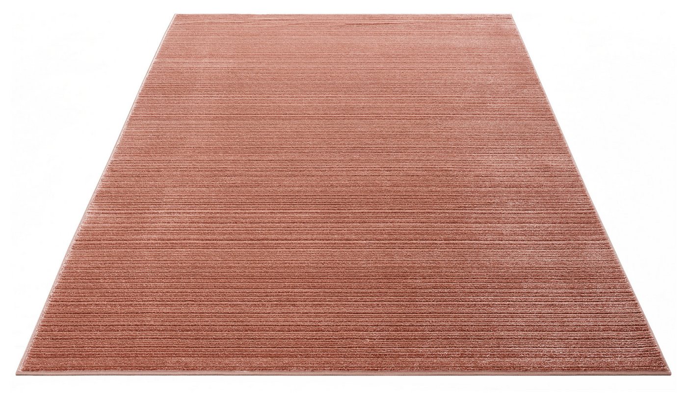 OTTO home Teppich Noolan, Hoch-Tief-Struktur, rechteckig, Höhe: 9 mm, gestreift, Streifen, weich, Wohnzimmer, Schlafzimmer, Esszimmer Bild 5