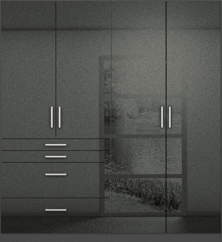 rauch Drehtürenschrank Kleiderschrank Schrank Garderobe Garderobenschrank HOMBURG mit viel Stauraum, oberer Schubkasten mit Einteilung MADE IN GERMANY Bild 5