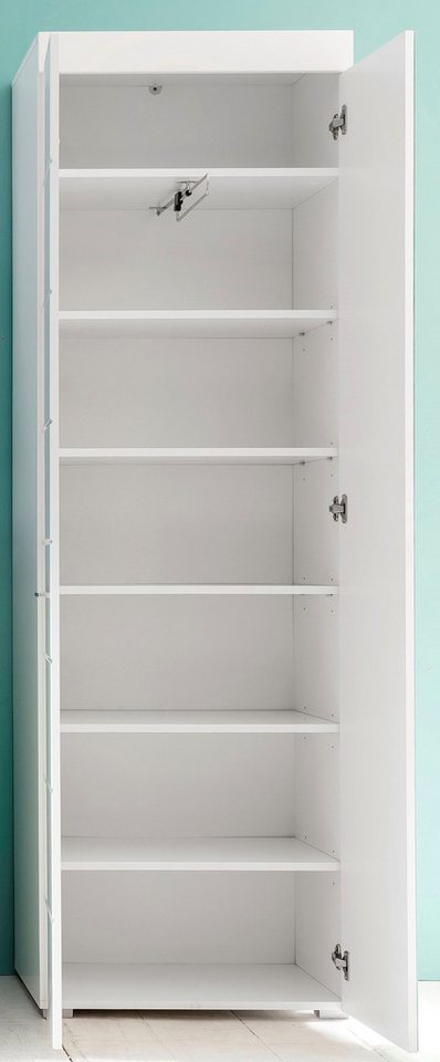 Home affaire Garderobenschrank Avena Flurschrank mit Spiegeltür - (B/T/H) 80/12/72 cm Bild 4
