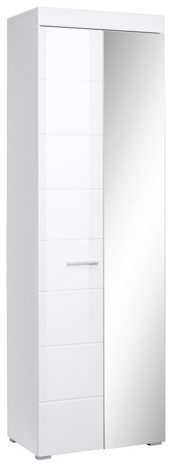 Home affaire Garderobenschrank Avena Flurschrank mit Spiegeltür - (B/T/H) 80/12/72 cm Bild 5