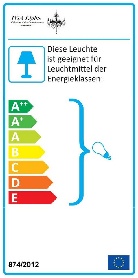 PGA-Lights Pendelleuchte Kristall Korblüster Plaza Durchmesser 40cm
