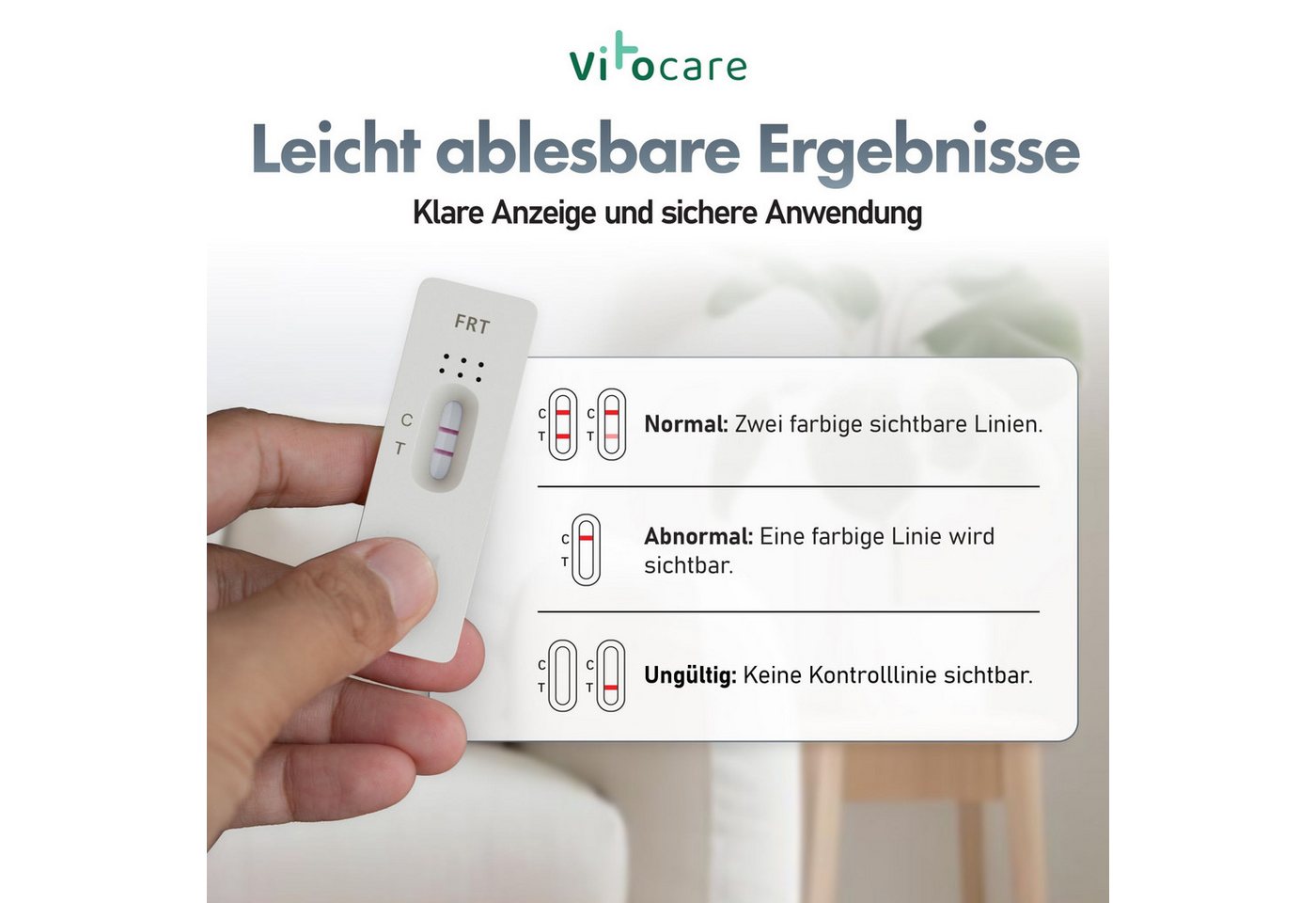 Vitocare Blutzucker-Teststreifen Ferritin Test-Set (2er Pack) – Ihr schneller Check auf Eisenmangel