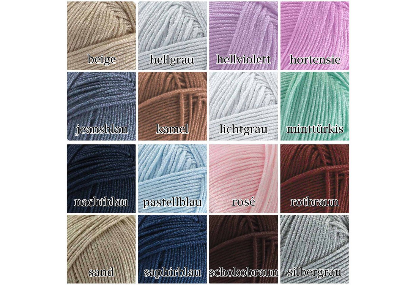 Kartopu 5 x 100g Strickgarn Kartopu BABY ONE Antipilling Babywolle Häkelwolle, 1250 m (Sparpaket), K258 pfirsich